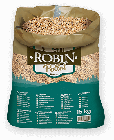 worek pelletu opałowego Robin do kupienia w Tarnogrodzie lub sklepie internetowym